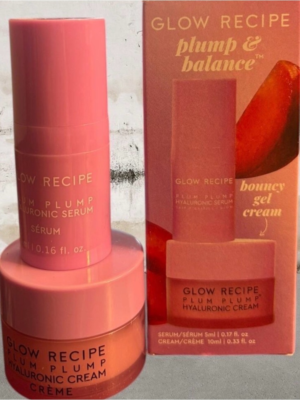 Glow Recipe Plump & Balance Kit NIB
